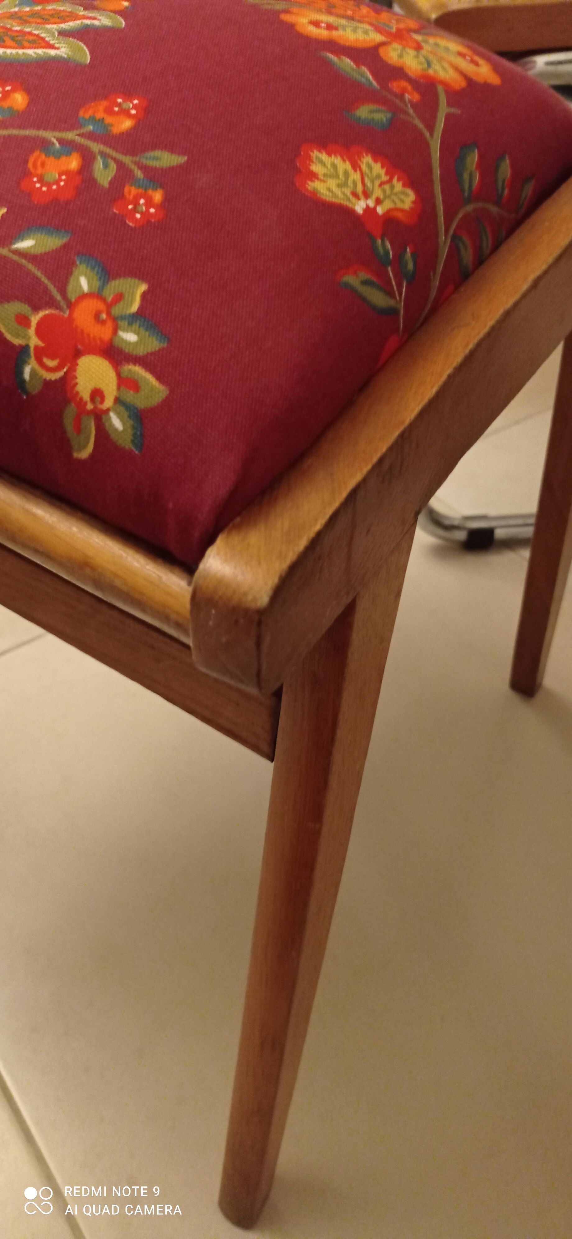 Chaise scandinave années 50