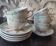 5 coffee cups and saucers Pillivuyt France