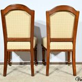 Pair of Cuban Mahogany Chairs, Restoration Period – Early 19th Century