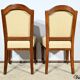 Paire de Chaises en Acajou de Cuba, époque Restauration – Début XIXe