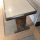 Table de bistrot bois et Formica