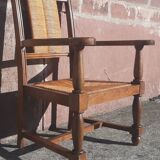 Straw chair (seat and backrest)