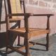 Straw chair (seat and backrest)