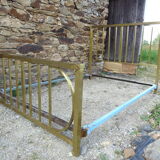 Antique brass bed in 140