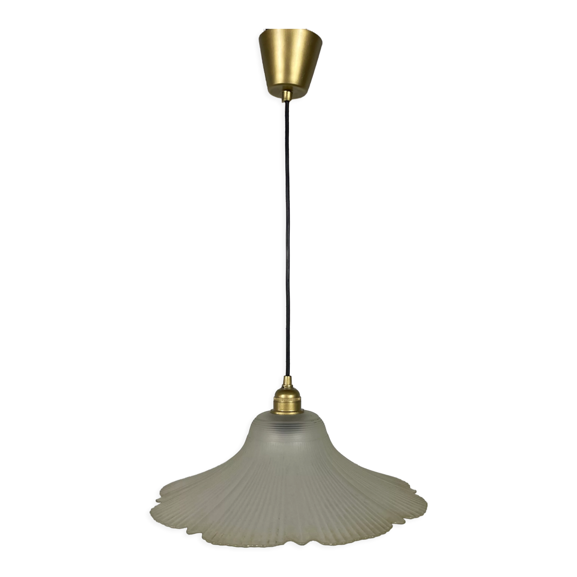 Suspension en verre dépoli