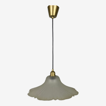 Frosted glass pendant lamp