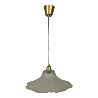 Frosted glass pendant lamp