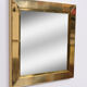 Brass mirror 1970 italy