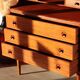 Secrétaire scandinave en teck - MSE Mobler 1960