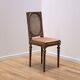 Paire de chaises vintage Louis XVI