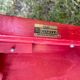 4 chaises bois rouge Baumann Argos