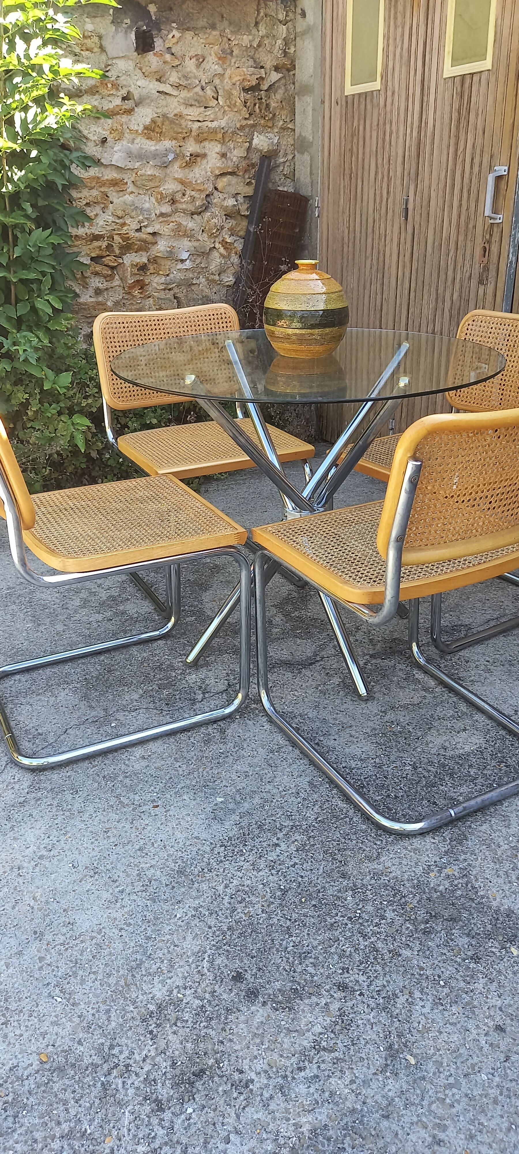 Chairs B32 by Marcel Breuer