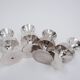 Set of 4 miniature candle holders by Erik Jörgensen, Denmark, 1950s.