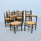 12 mulched chairs