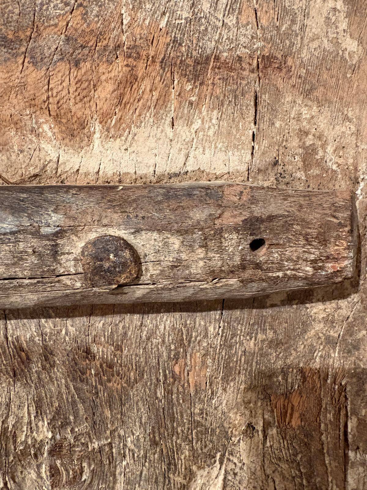 Ancient teak door from Orissa
