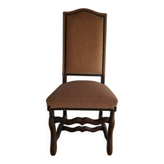 Chaise velours