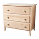 Commode vintage en bois blond, rénovée