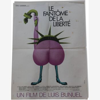 Affiche de cinéma originale "Le Fantôme de la Liberté"
