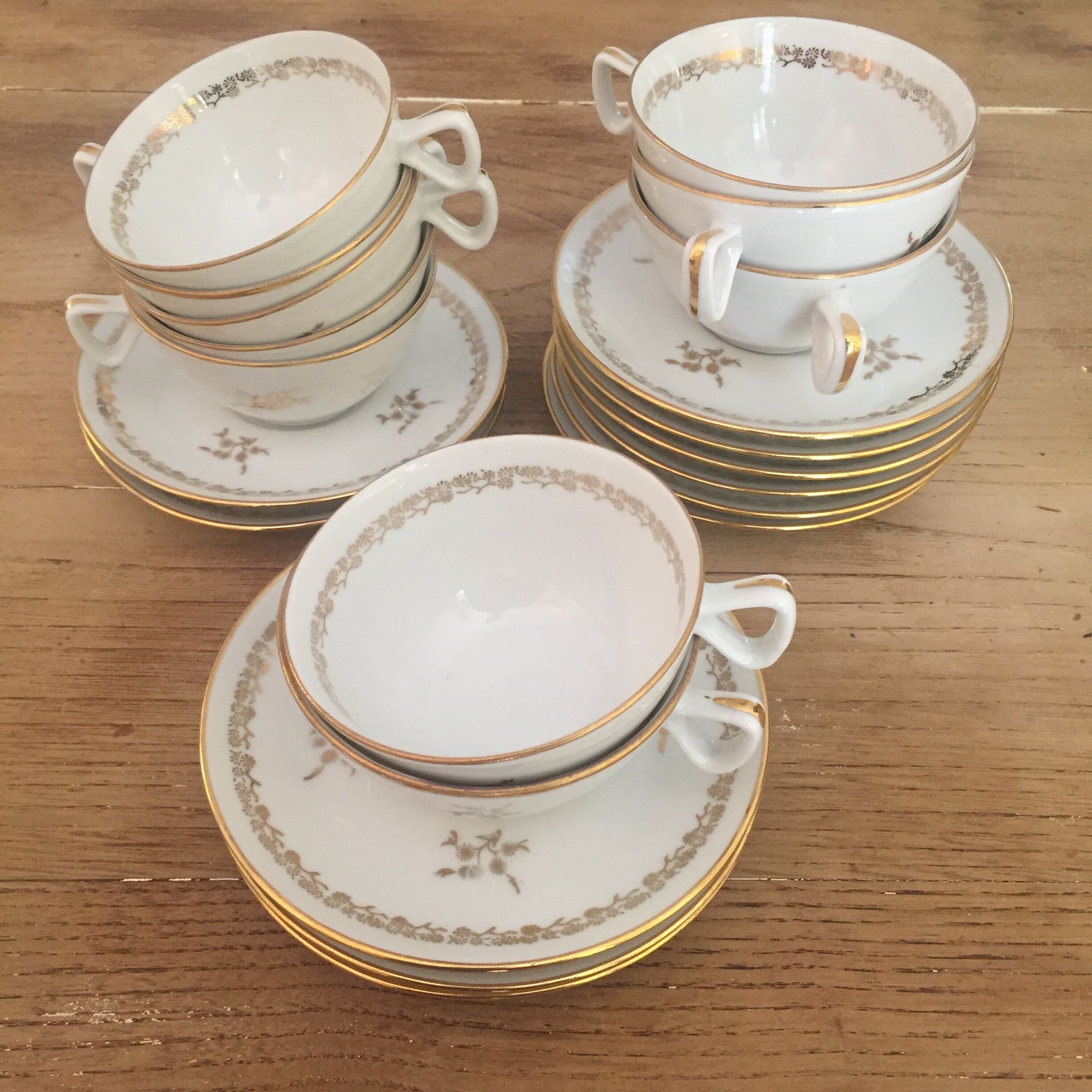 10 tea cups or porcelain coffee