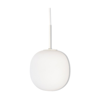 Suspension Glashutte Limburg Milk Glass, suspension vintage, milieu du siècle