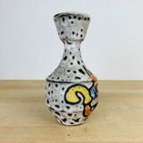 Vase signed Marius Bessone ceramic Vallauris