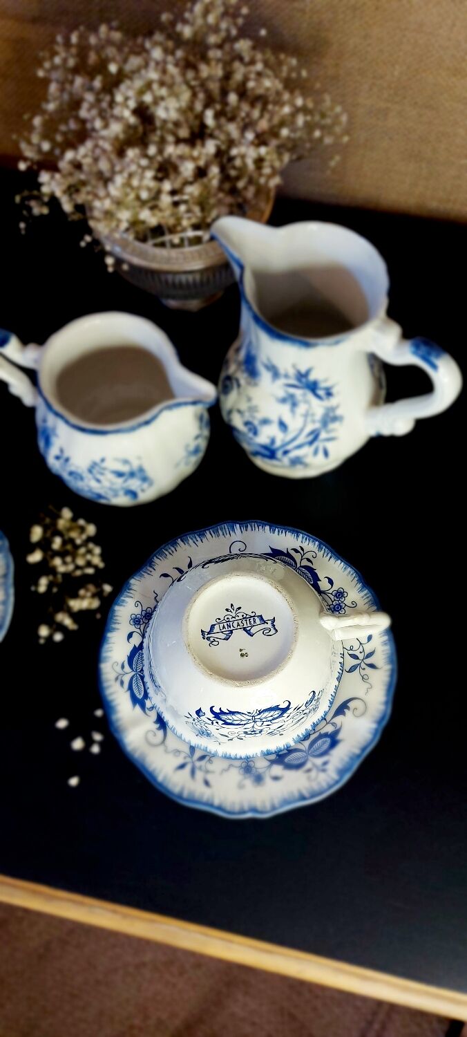 Lancaster tea set from Sarreguemines