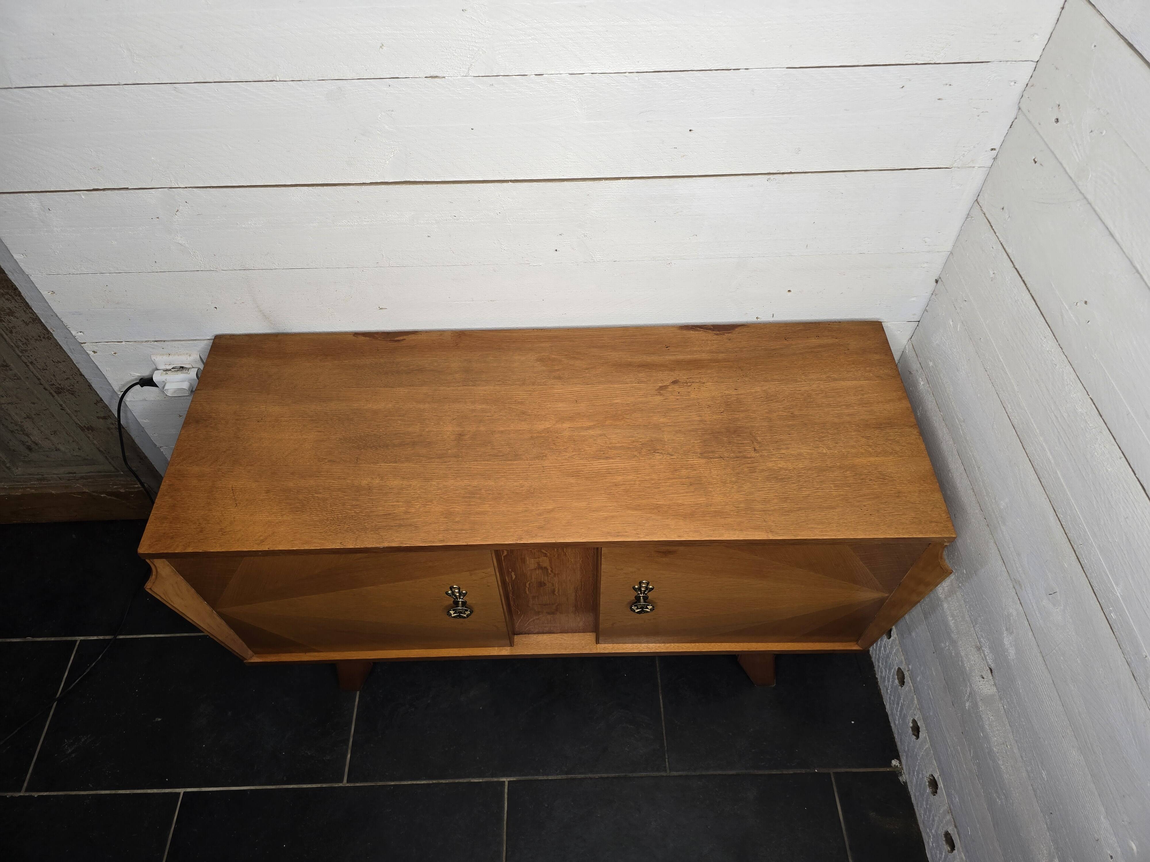Vintage oak sideboard from the 60s