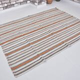 Vintage Handwoven Anatolian Kilim Rug sku 3688