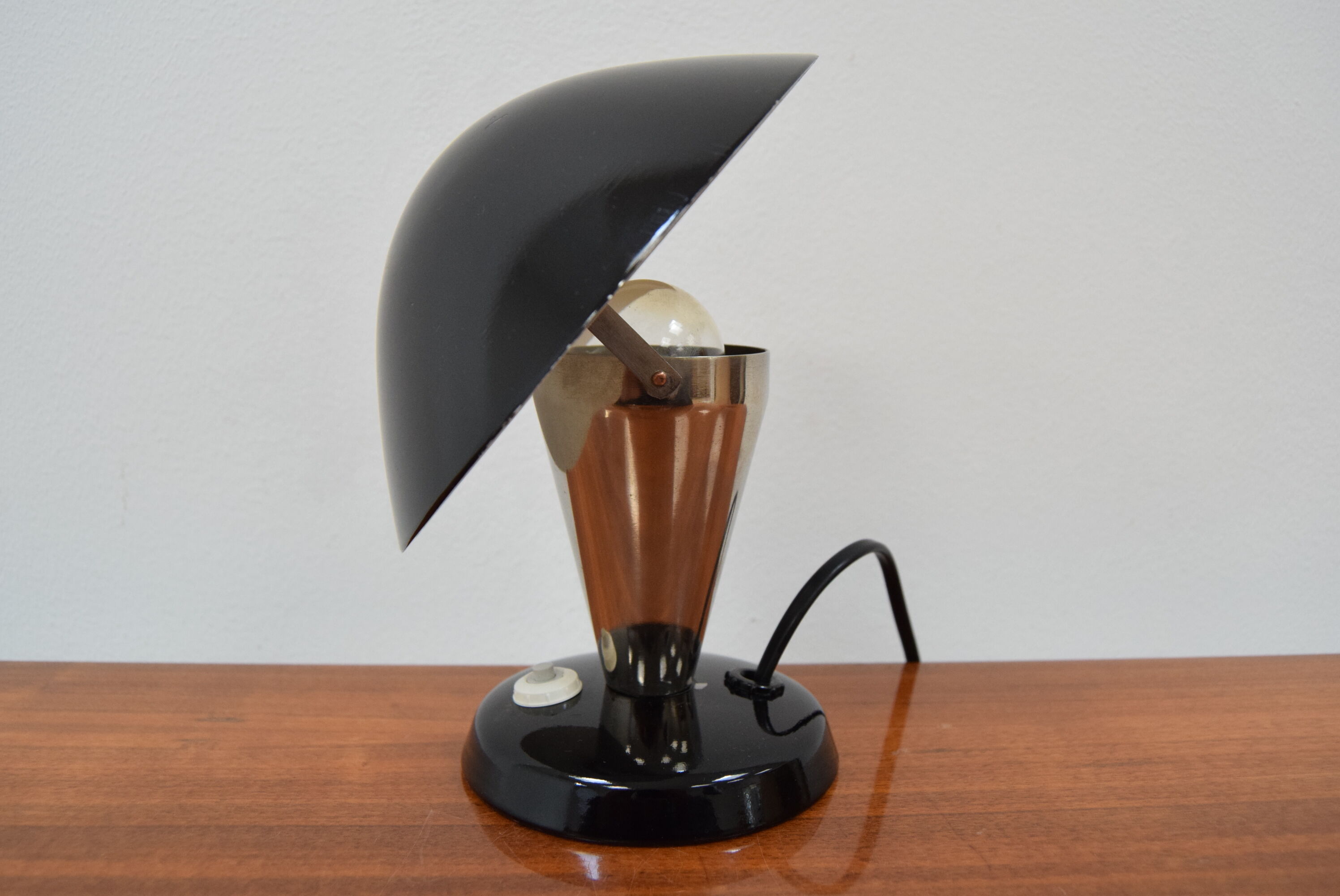 Lampe de table Bauhaus, années 1930.