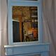 Wooden fireplace Louis XVI