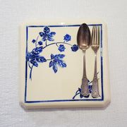 Badonviller earthenware underside Yamarisa model - Antique French Vintage