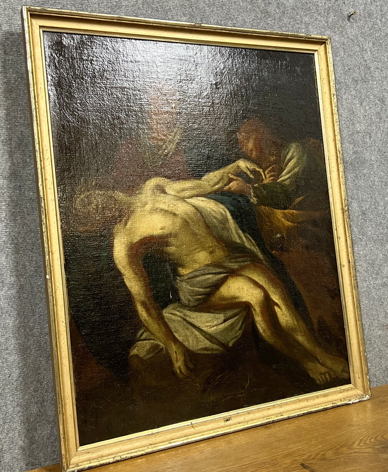 Tableau religieux, École Française du XVIIe siècle
