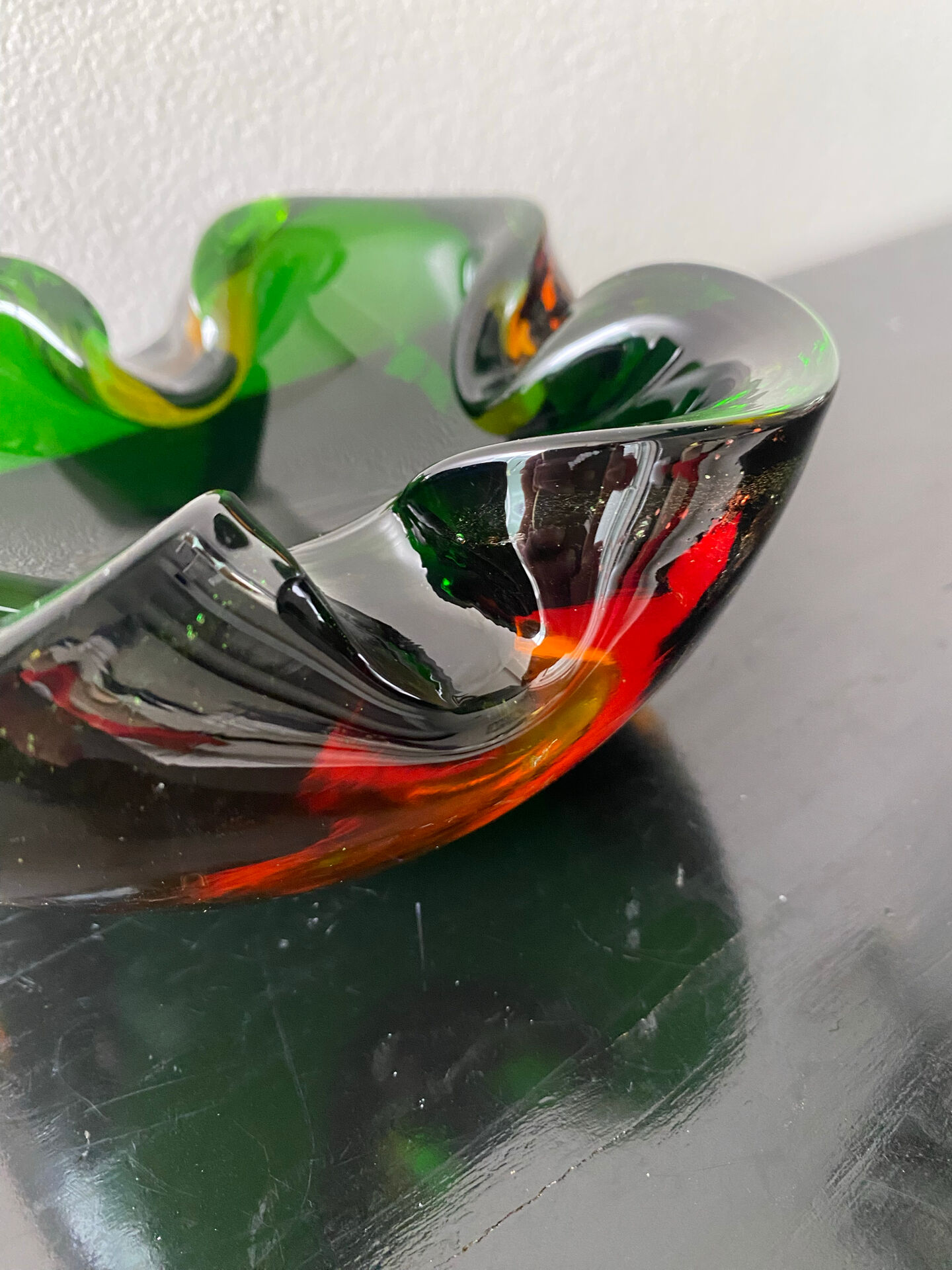 Murano Sommerso Ashtray by Flávio Poli