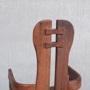 Set of Four Oak Mid-Century Dining Chairs