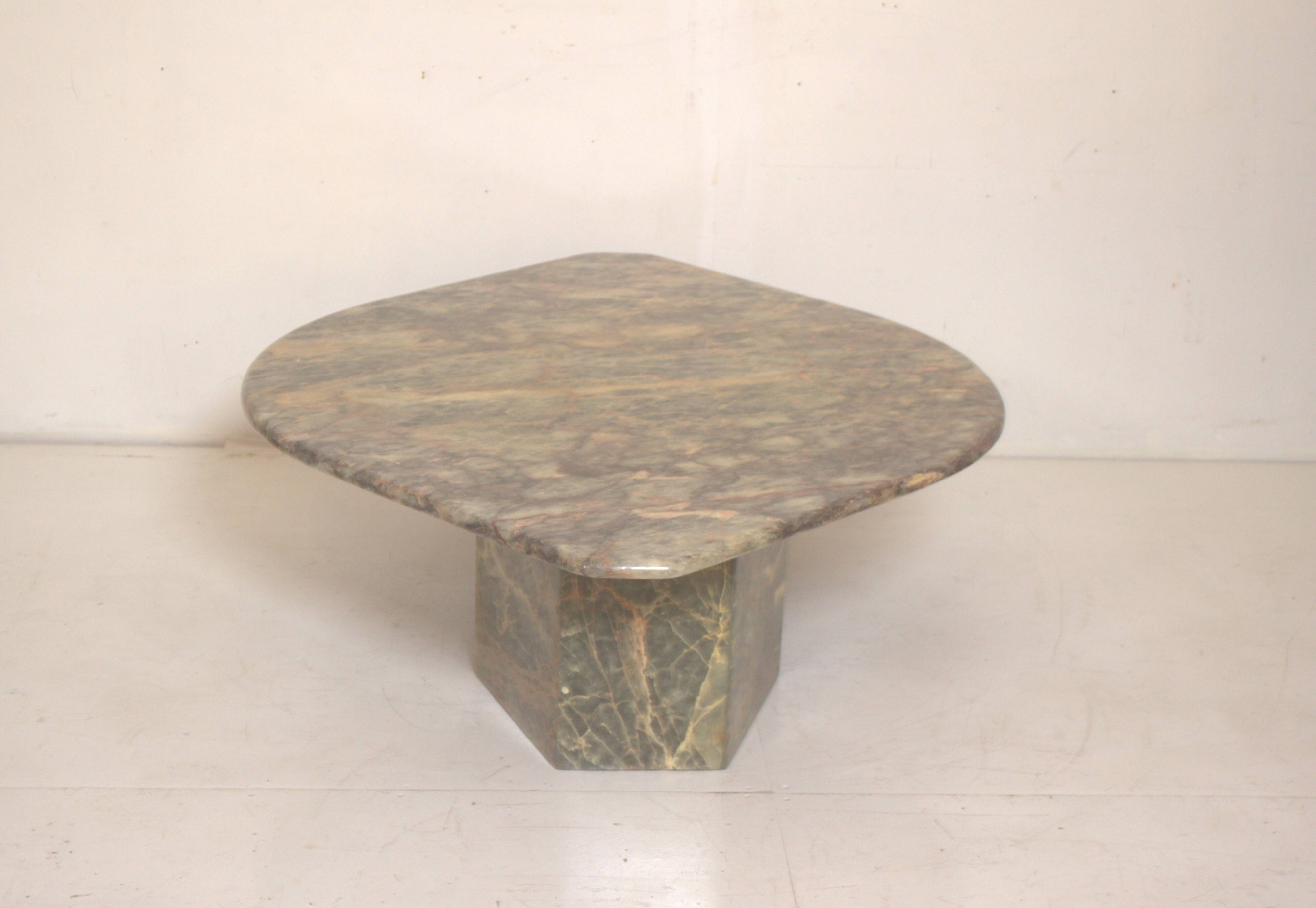 Vintage Italian Onyx Coffee Table from the 1970s
