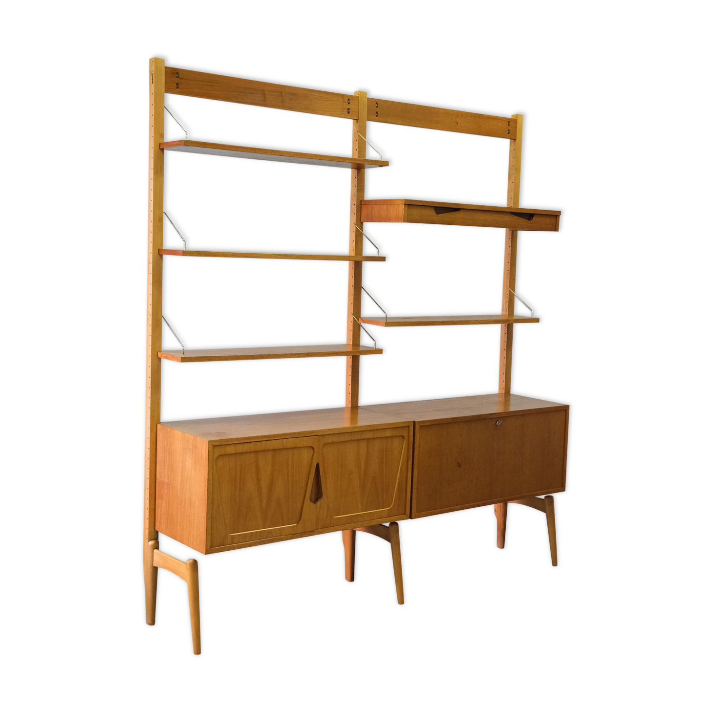 Free standing shelf by Kjell Riise for Rival Brødrene Jåtog, Norway 1960
