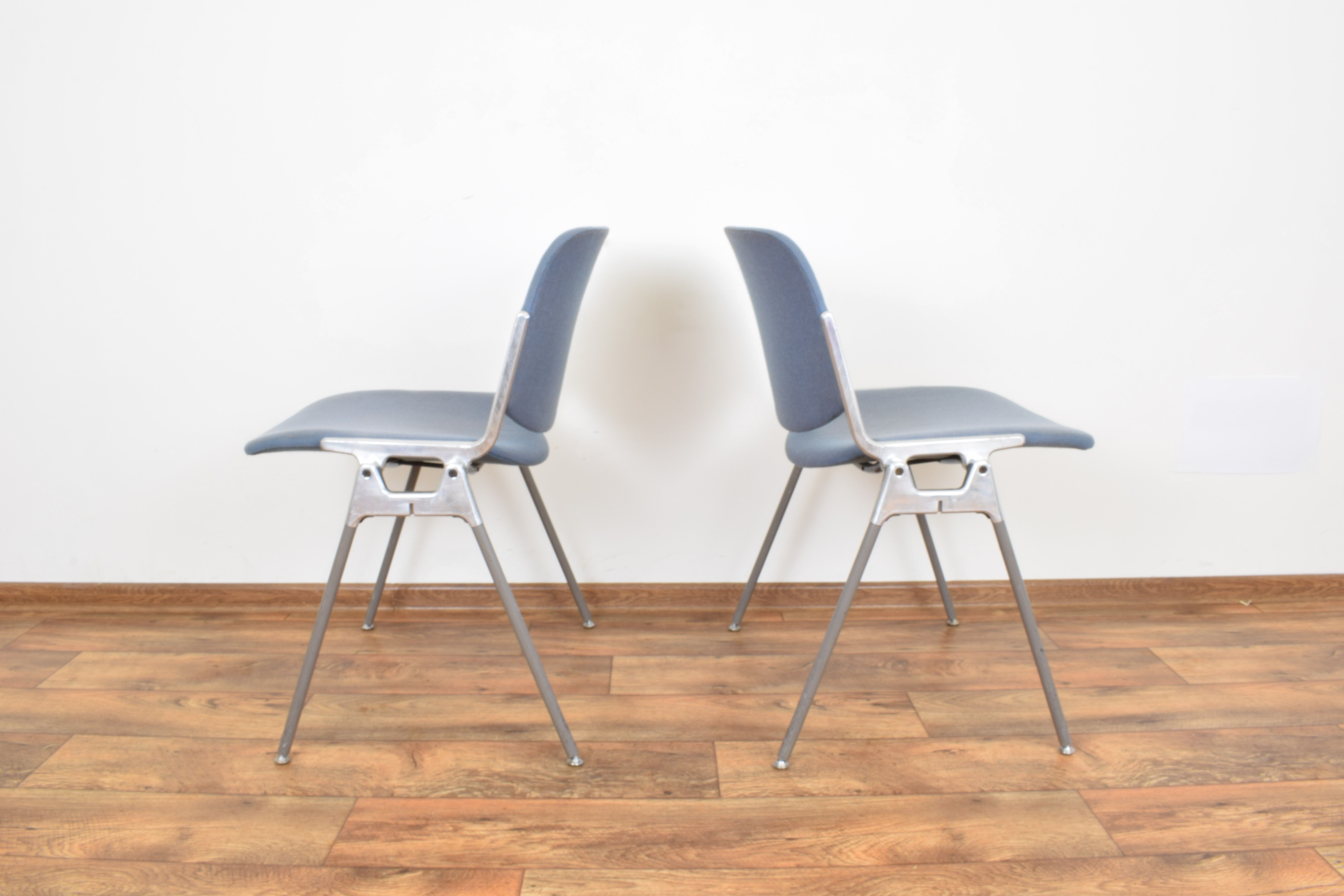 DSC 106 chairs by Giancarlo Piretti for Castelli, 1960