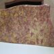 Pair of 2 Louis XV bedside tables - marquetry - 2 drawers - pink marble