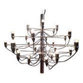 2097-30 bulb pendant light Gino Sarfatti from the 70s Arteluce