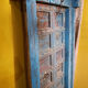 Door sculpted Indian Rajasthan old patina original old teak