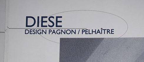 Baumann coffee table designed by Pagnon Pelhaître, 1990