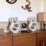 Vintage ceramic abstract biomorphic vase