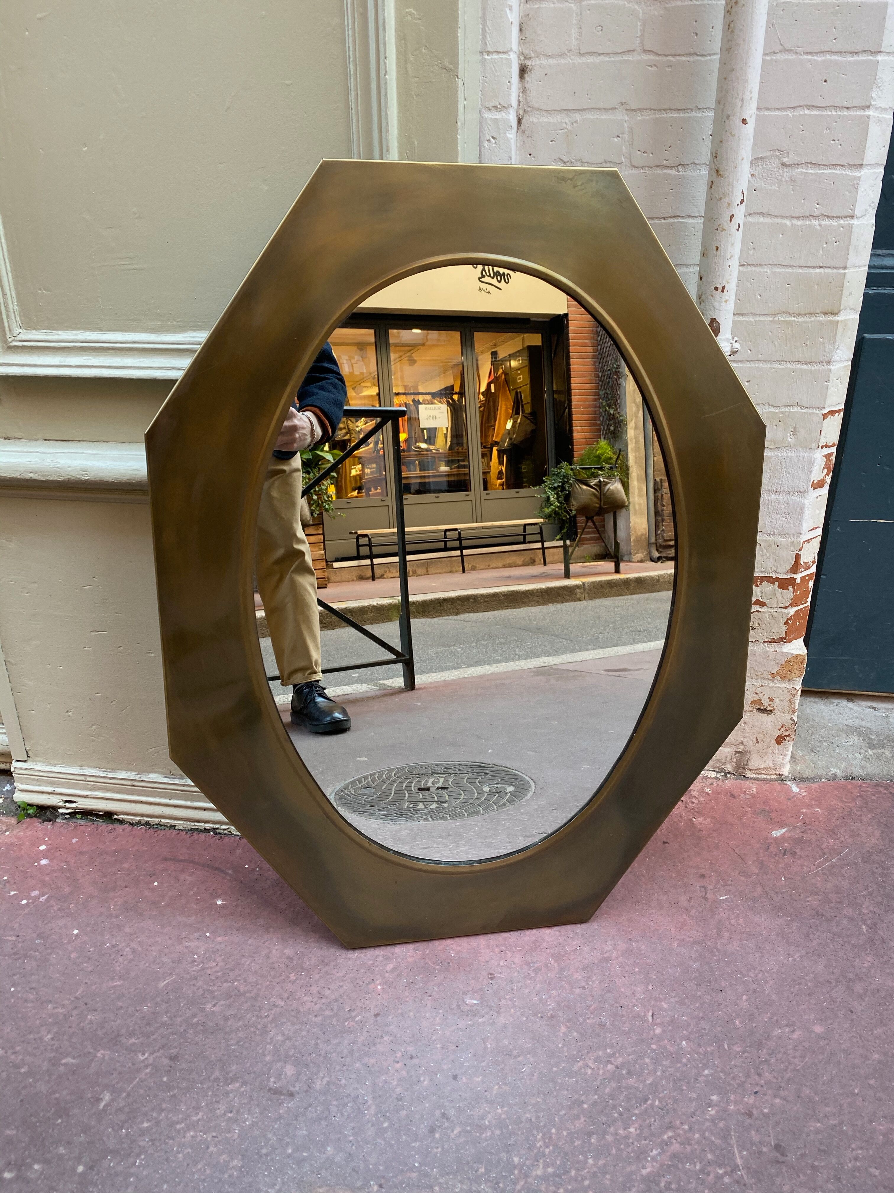 Brass mirror 1970