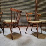 Suite of 4 chairs Antonin Suman for Tatra Nabytok 1960
