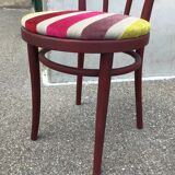 Set de 4 chaises bistrot viennoise bois courbé