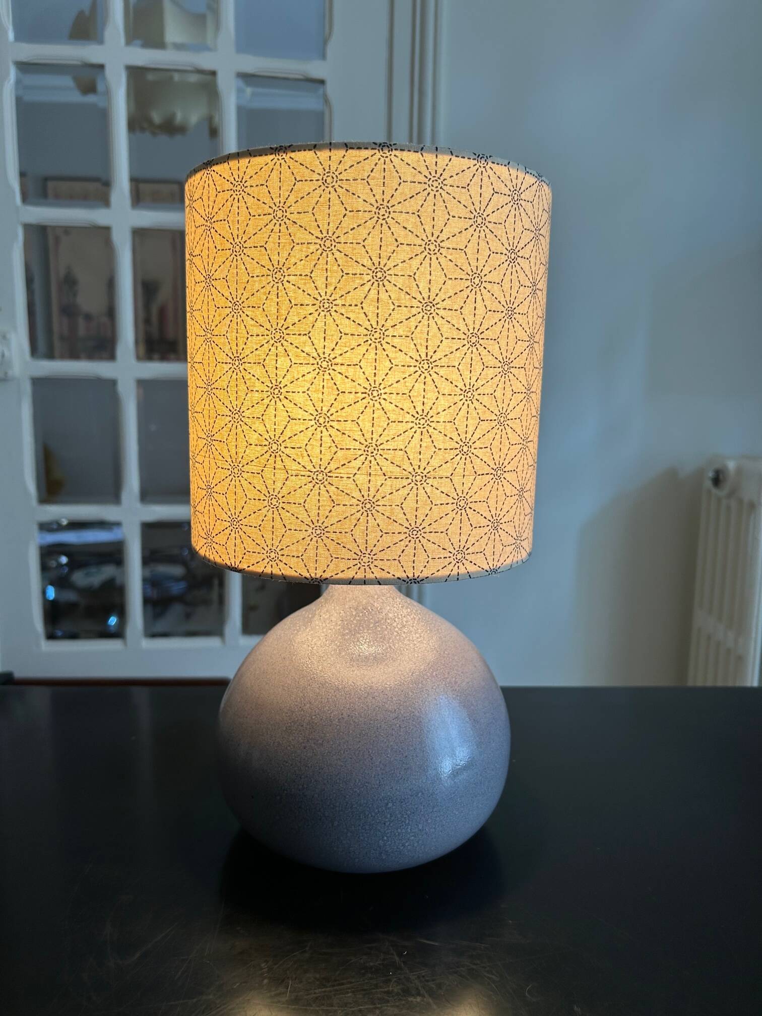 blue ceramic lamp Condres