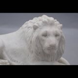Royal Copenhagen Porcelain Reclining Lion