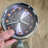Old alarm clock Rhythm foot Tulip 70s Japan