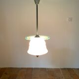 Pink opaline pendant light