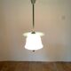 Pink opaline pendant light